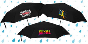 cadeau homme parapluie foot football fan fête des pères