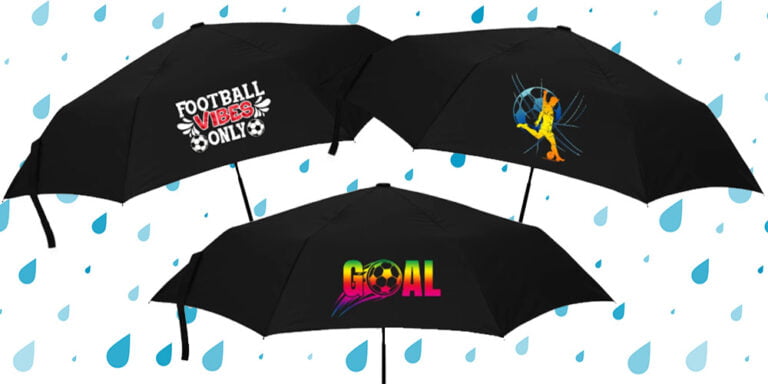 cadeau homme parapluie foot football fan fête des pères