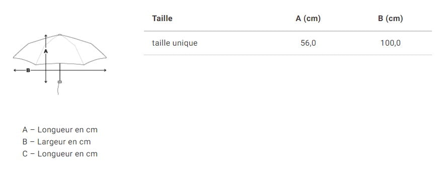 dimensions parapluie cadeau personnalise foot