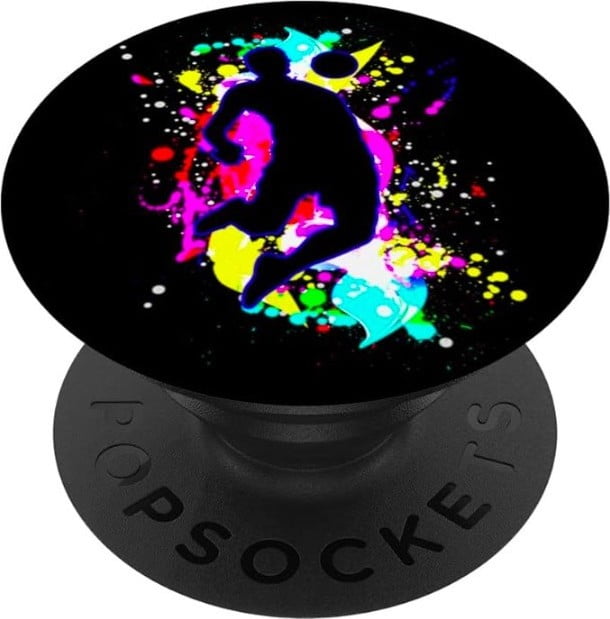 popsocket foot amorti de la poitrine passion football soccer cadeau