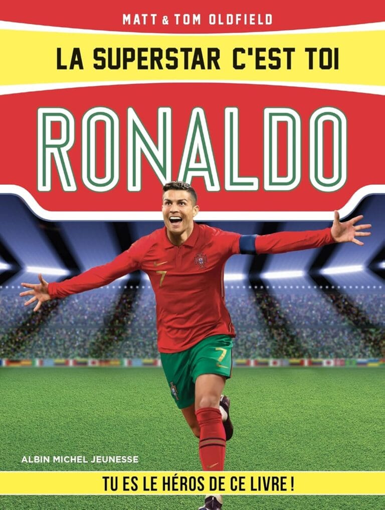 livre les superstars du foot ronaldo