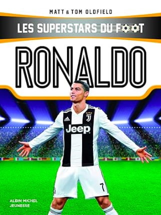 ronaldo les superstars du foot livre cadeau football