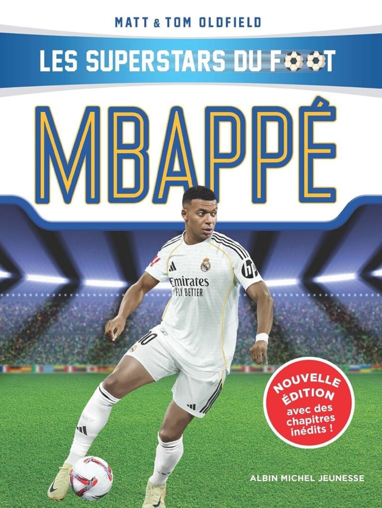 les superstars du foot mbappé 2026 livre football