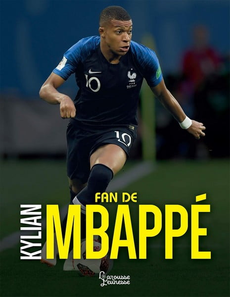 livre fan de mbappé foot cadeau