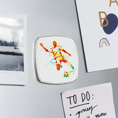 magnet aimant frigo foot football footballeur cadeau