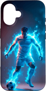 coque protection iphone foot football joueur de foot footballeur iphone 7 8 XR SE 11 12 13 14 15 16 pro max plus