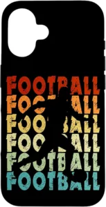 coque protection iphone foot football vintage iphone 16 15 14 13 12 11 XR SE 7 8 pro max plus