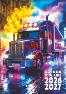 agenda scolaire camion 2026 2027