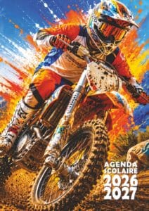 agenda scolaire motocross 2026 2027 moto