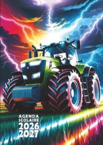agenda scolaire tracteur 2026 2027 agricole